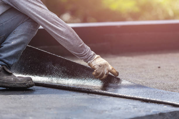 Professional Exterior Waterproofing technician working in Latty, OH